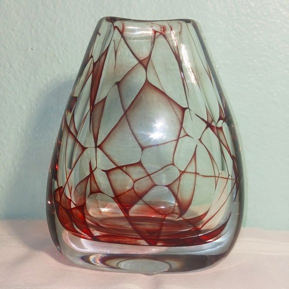 Vicke Lindstrand Other - Vintage Limited Kosta Colora Geometric # LH 1672